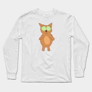 Relaxing cat Long Sleeve T-Shirt